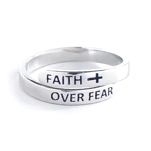 Always Blessed Jewelry - Always Blessed Faith Over Fear Ring